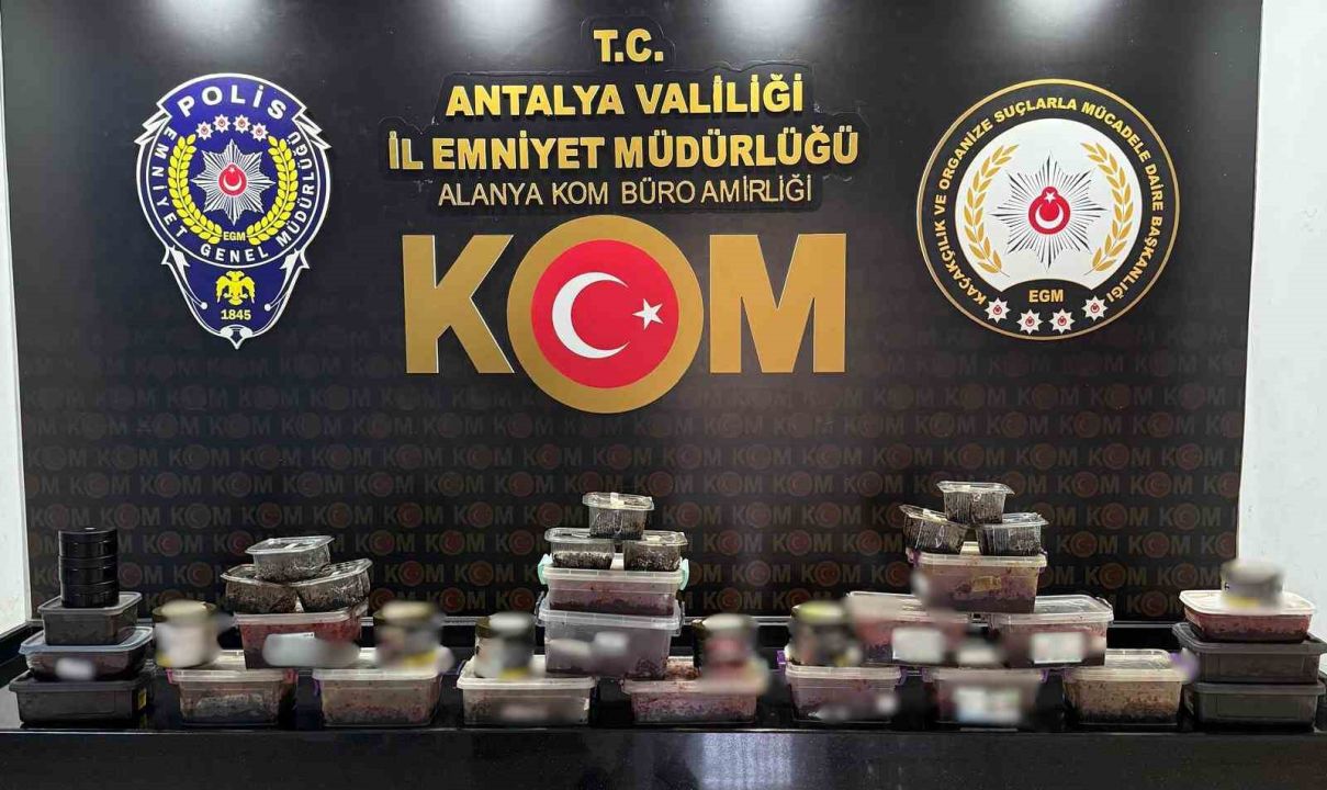 Antalya’da çok sayıda kaçak ürün ele geçirildi