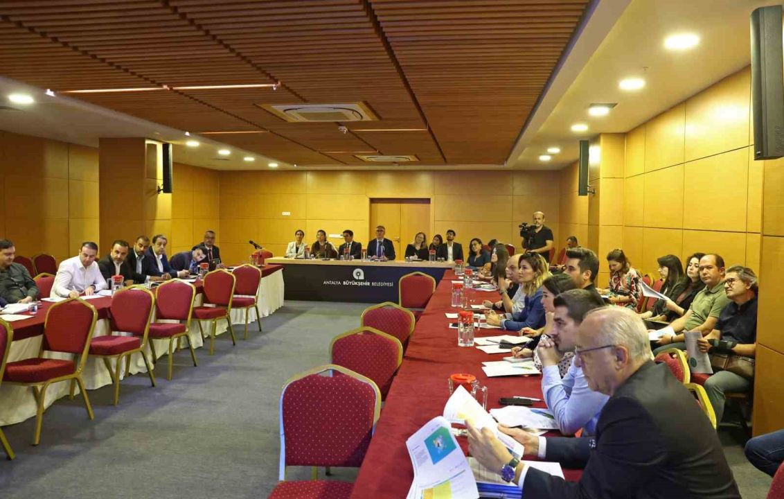 Büyükşehir’de Dünya Bankası heyeti ile çalıştay düzenlendi
