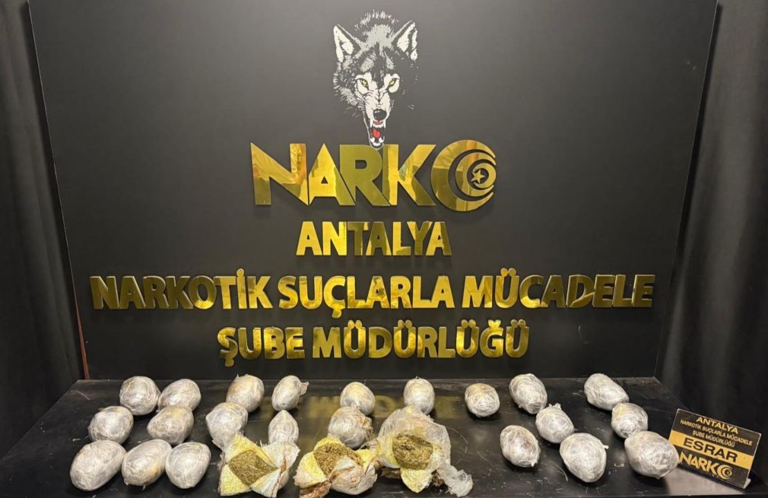 Antalya’da son 1 haftada uyuşturucu suçundan 19 kişi tutuklandı