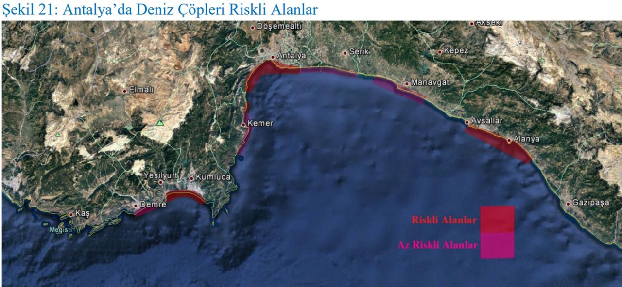 Antalya'da 'deniz çöpleri' seferberliği