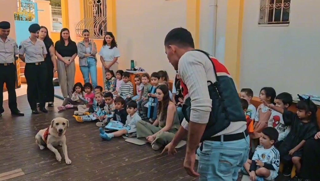 Mersin’de jandarma personeli çocuklarla etkinlik yaptı