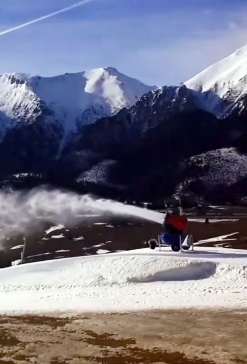 Davraz'a kar makinesi; sezon erken açılıp geç kapanacak