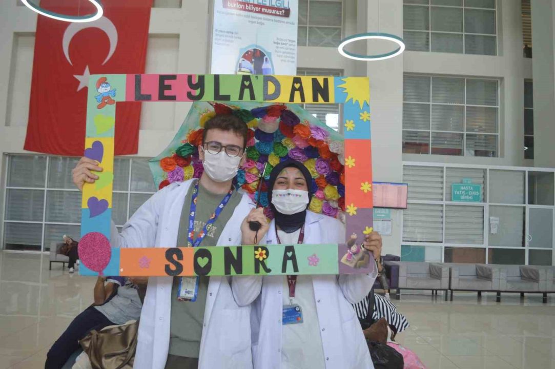 Tıp Fakültesi öğrencileri ’lösemili’ çocuklara dikkat çekti