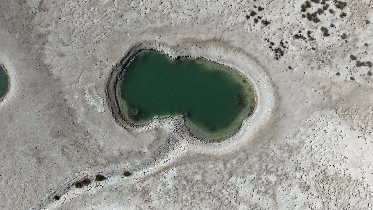 'Burdur Gölü'nün gözyaşları'