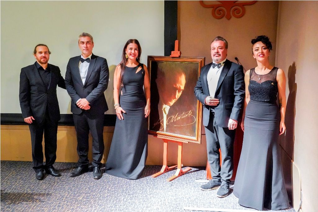 Antalya DOB'tan Atatürk'ün anma konseri