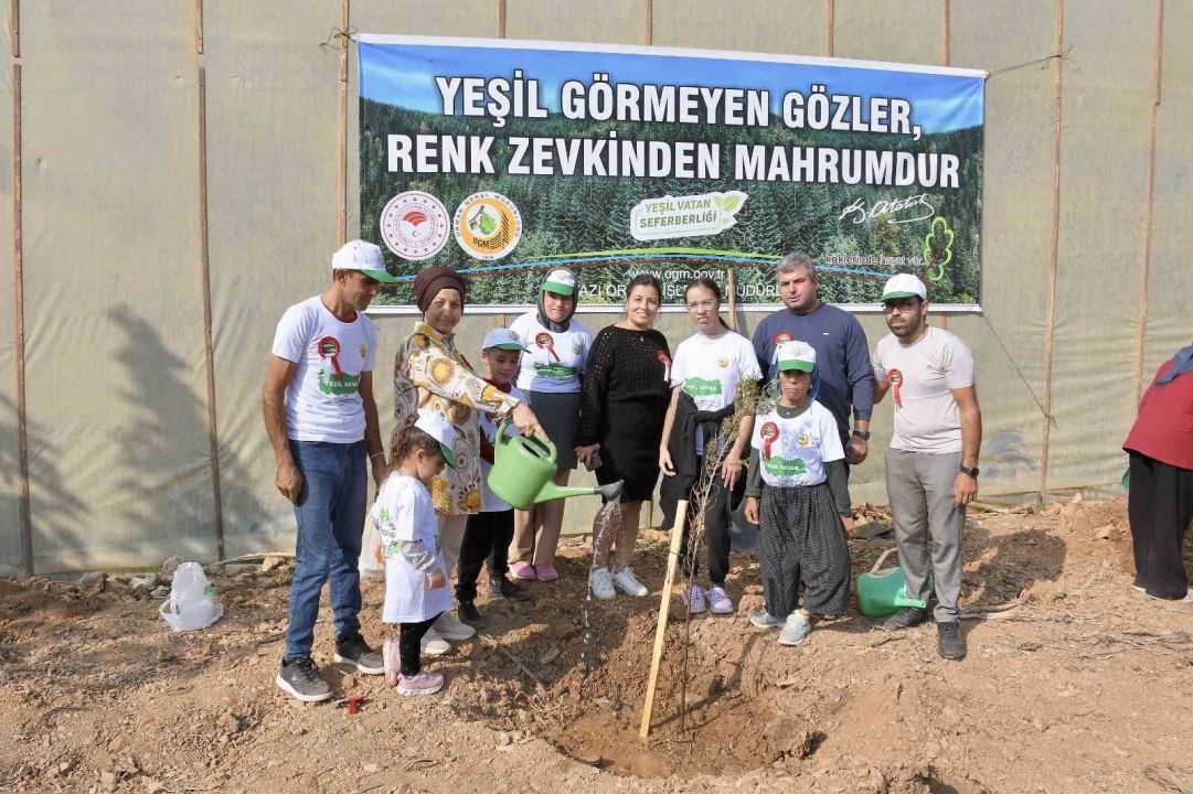Milli Ağaçlandırma Gününde Bozyazı’da fidanlar toprakla buluştu