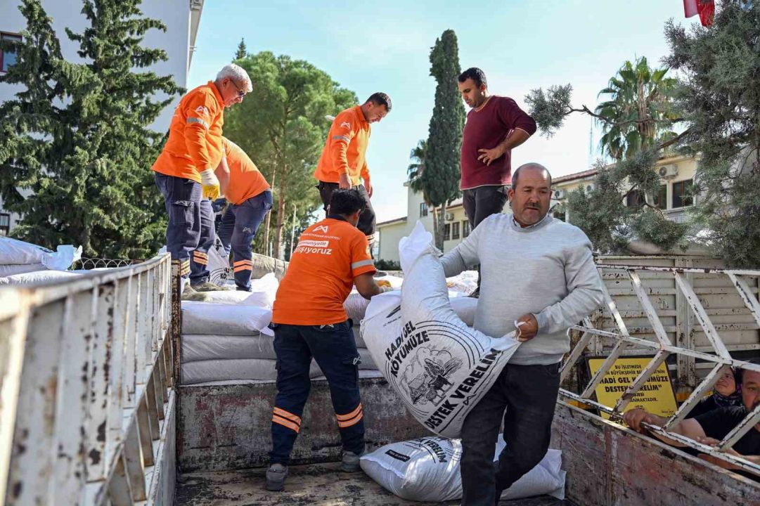 Mersin’de yem ve küçükbaş desteği üreticiyi güçlendiriyor