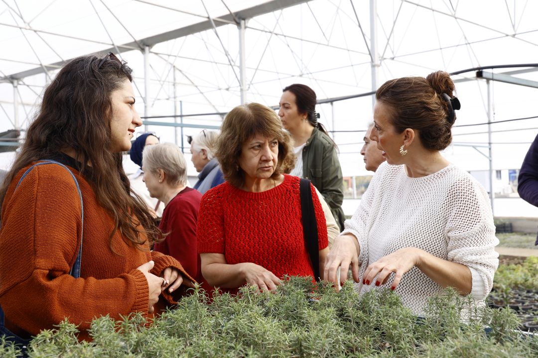 ATASEM kursiyerlerine tarım kampüsünde uygulamalı eğitim