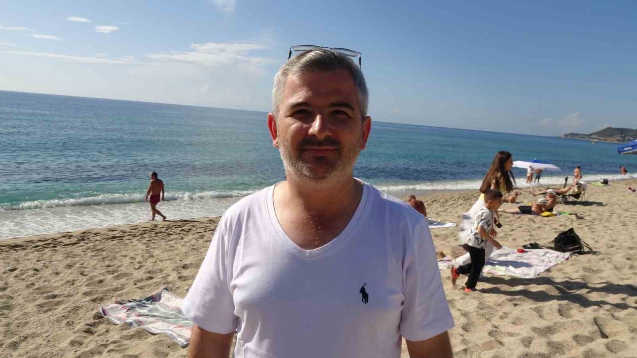 Alanya’da Kasım ayında deniz keyfi