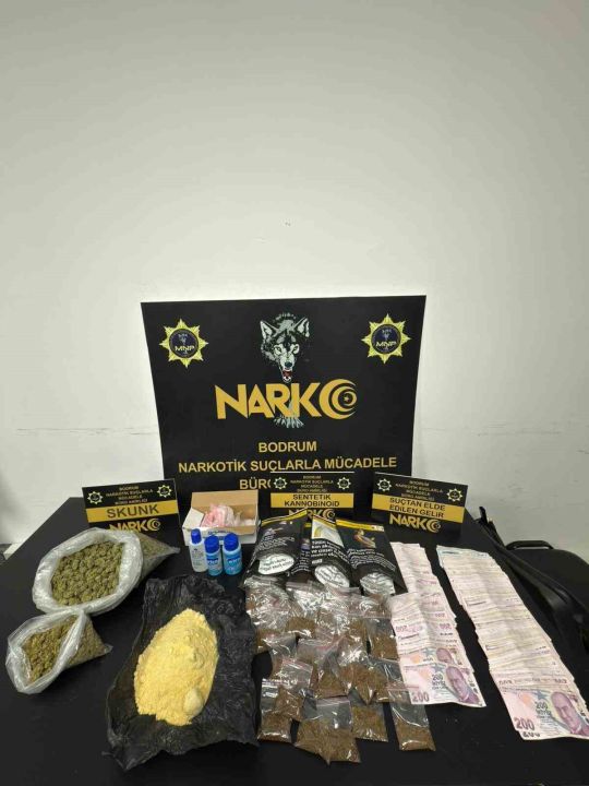 Bodrum’da uyuşturucu operasyonunda 2 tutuklama