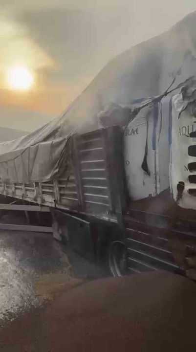 Mersin’de tırda çıkan yangın korkuttu