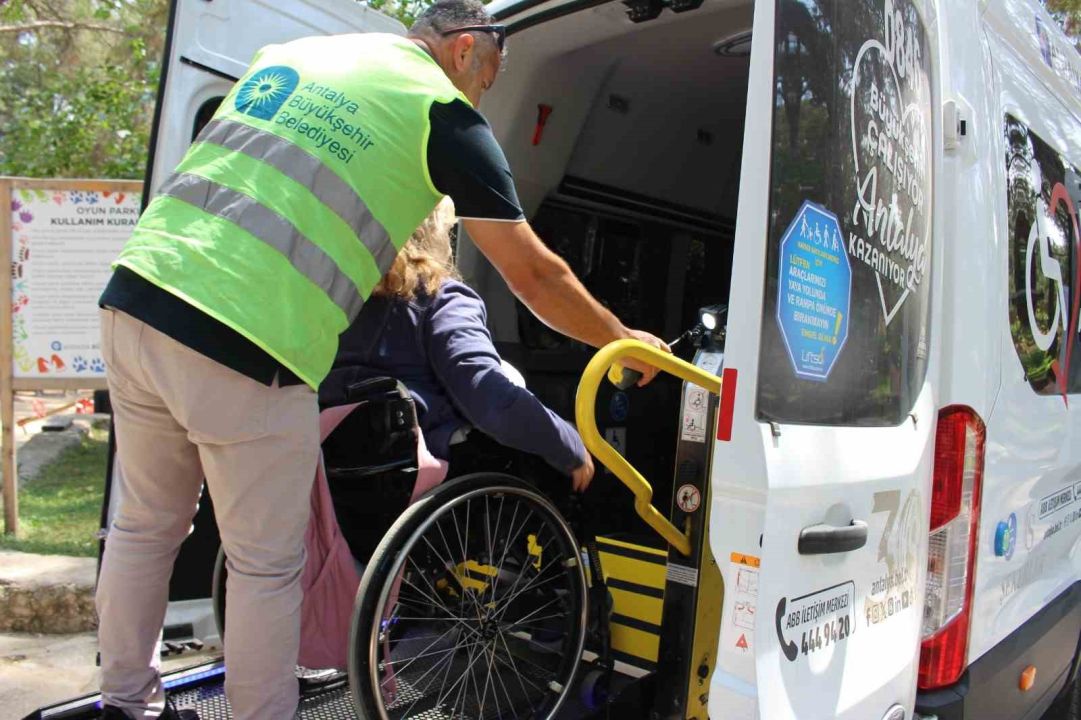 Engelsiz hizmet aracı hayat kolaylaştırıyor
