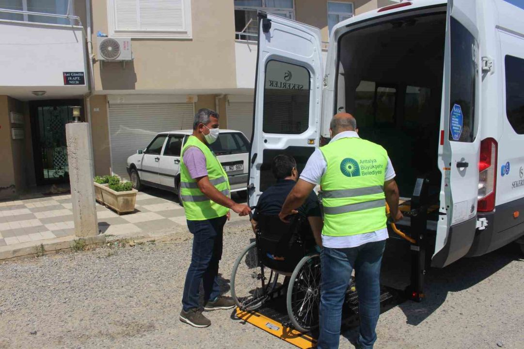 Engelsiz hizmet aracı hayat kolaylaştırıyor