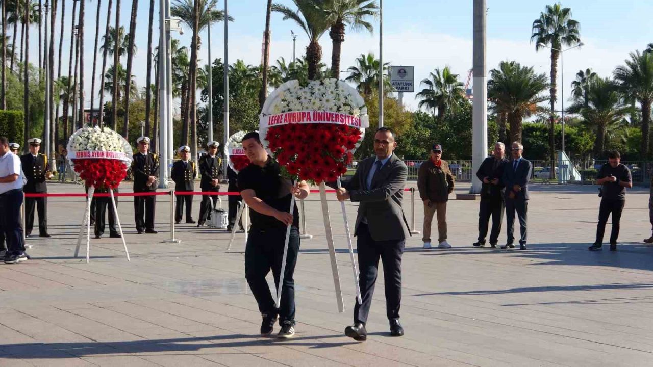 KKTC’nin kuruluşunun 42. yıl dönümü Mersin’de törenle kutlandı
