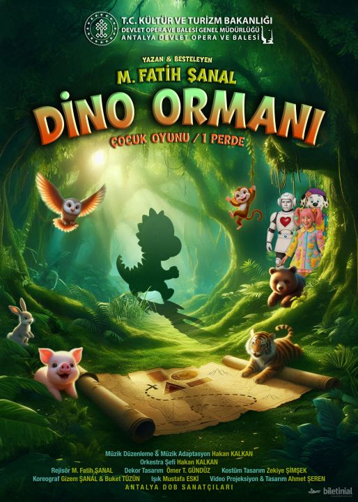 'Dino Ormanı' sahneye çıkıyor