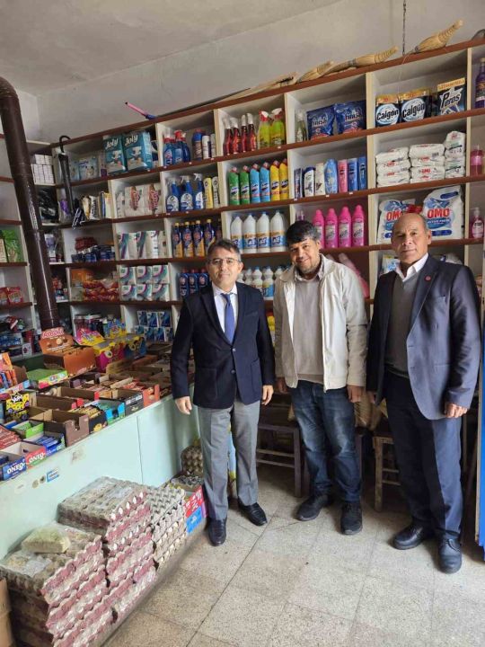 Kaymakam Kaya: "Vatandaşlarımızın ihtiyaçlarını yerinde görmek bizim için kıymetlidir"