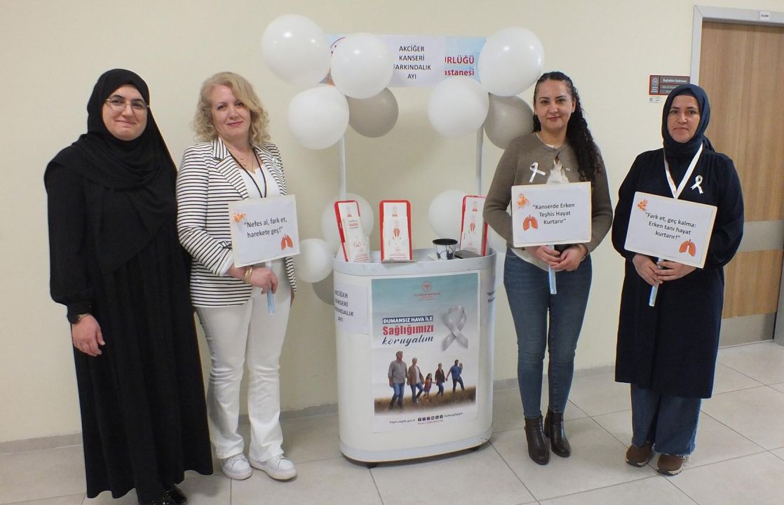 Akciğer kanseri farkındalık etkinliği