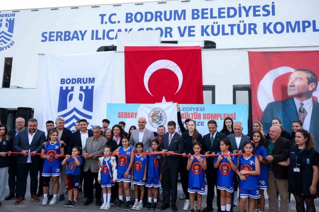 Serbay Ilıcak Kültür ve Spor Kompleksi hizmete açıldı