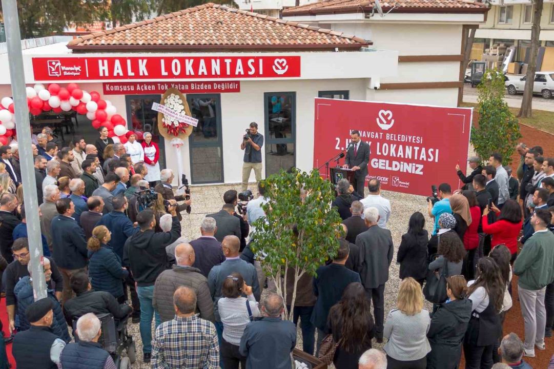 Manavgat Halk Lokantasına ilgi büyük