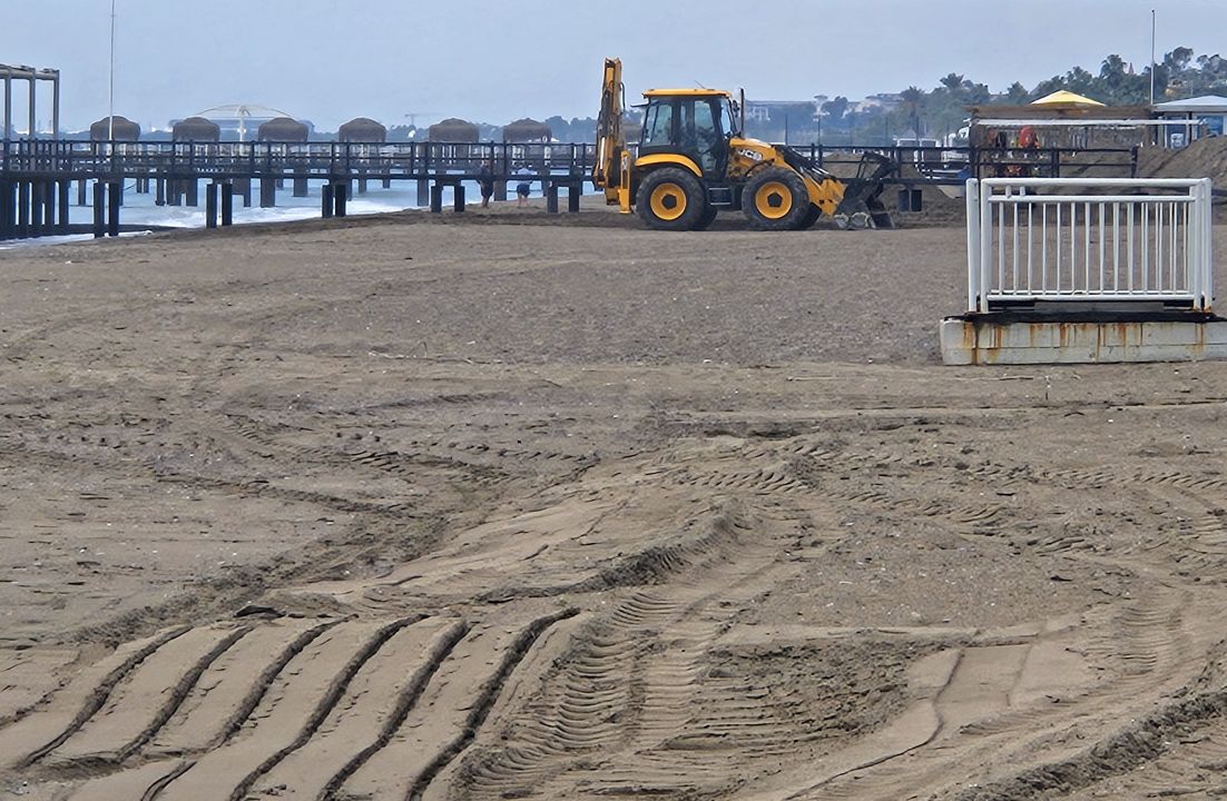 Belek sahillerinde doğa katliamı!  Kumullar tehdit altında