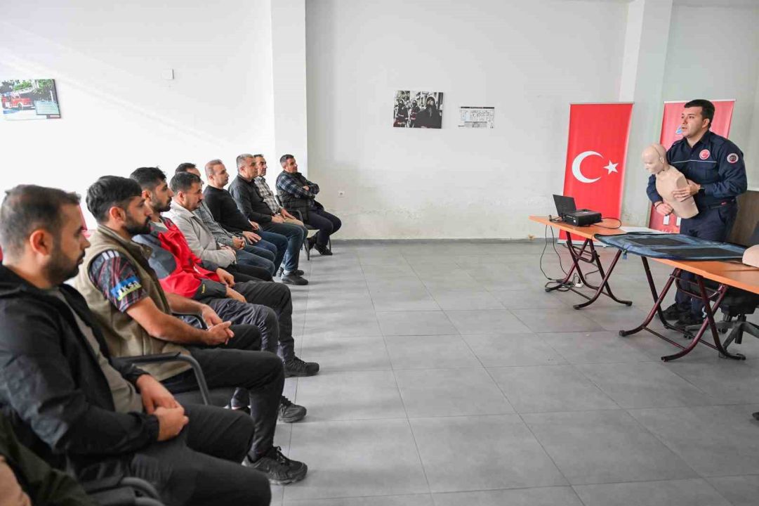 Ata Eğitim Merkezi, Derecik İtfaiyesi’ni 5 günlük kapsamlı eğitimle ağırladı