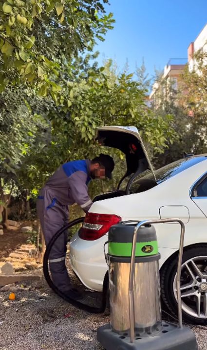 'Çağır gelsin' oto yıkama uygulamalarında çevre alarmı