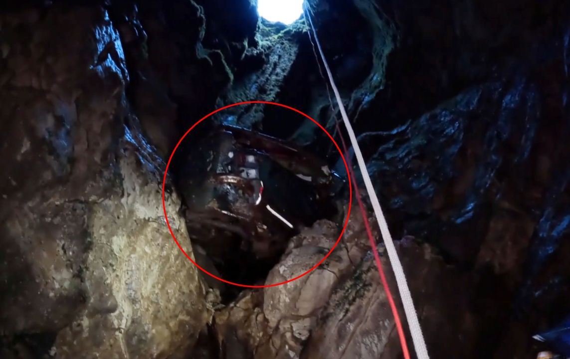 Keşif için girdiler! Gördükleri şoke etti