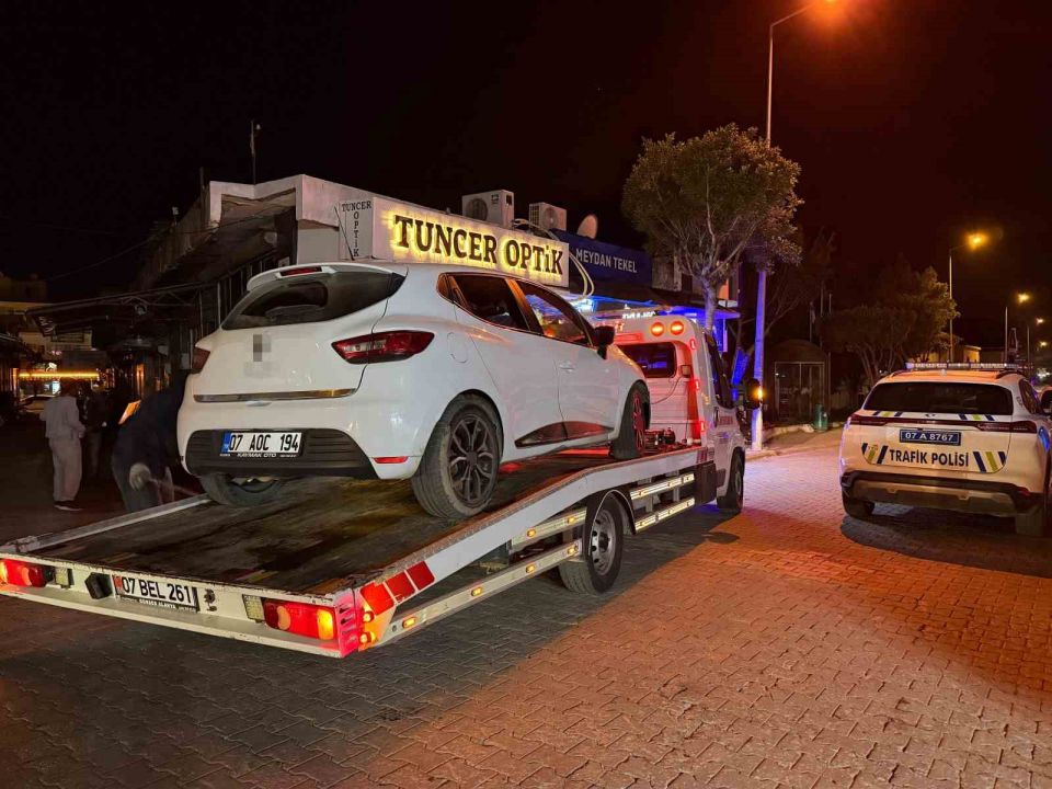 Ehliyetsiz 3.30 promil alkolle direksiyon başına geçince 200 bin TL ceza yedi