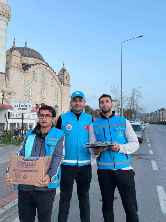 Gazipaşa Müftülüğünden üniversite öğrencileriyle iftar buluşması
