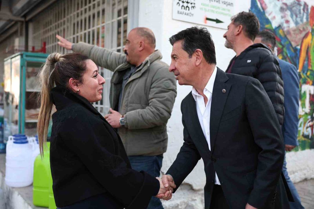 Başkan Aras Bafa’da halkla buluştu