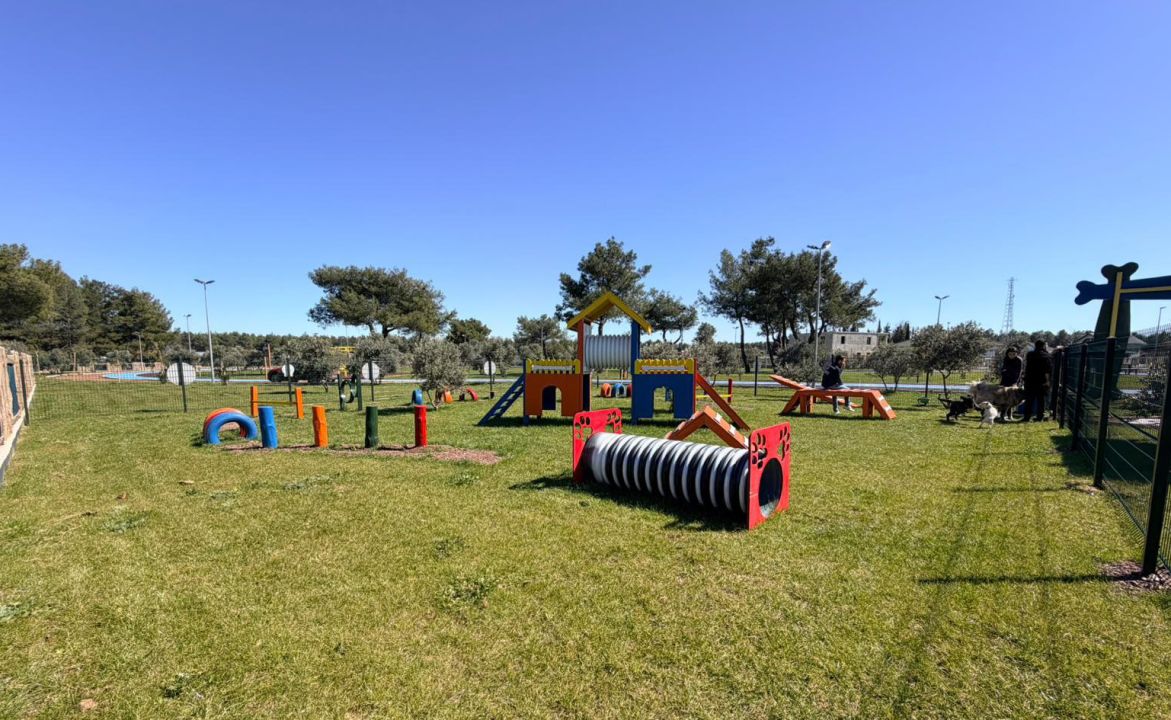 Duacı Mahallesi'nde Pati Park hizmet açıldı