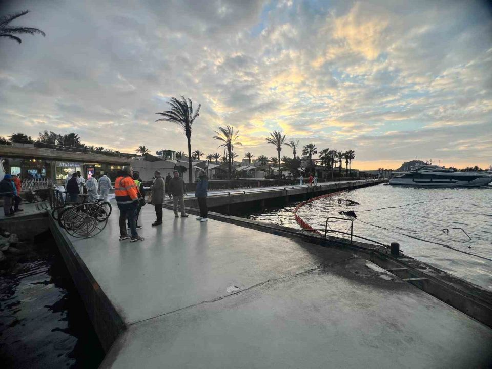 Marinada temizlik çalışmaları başladı