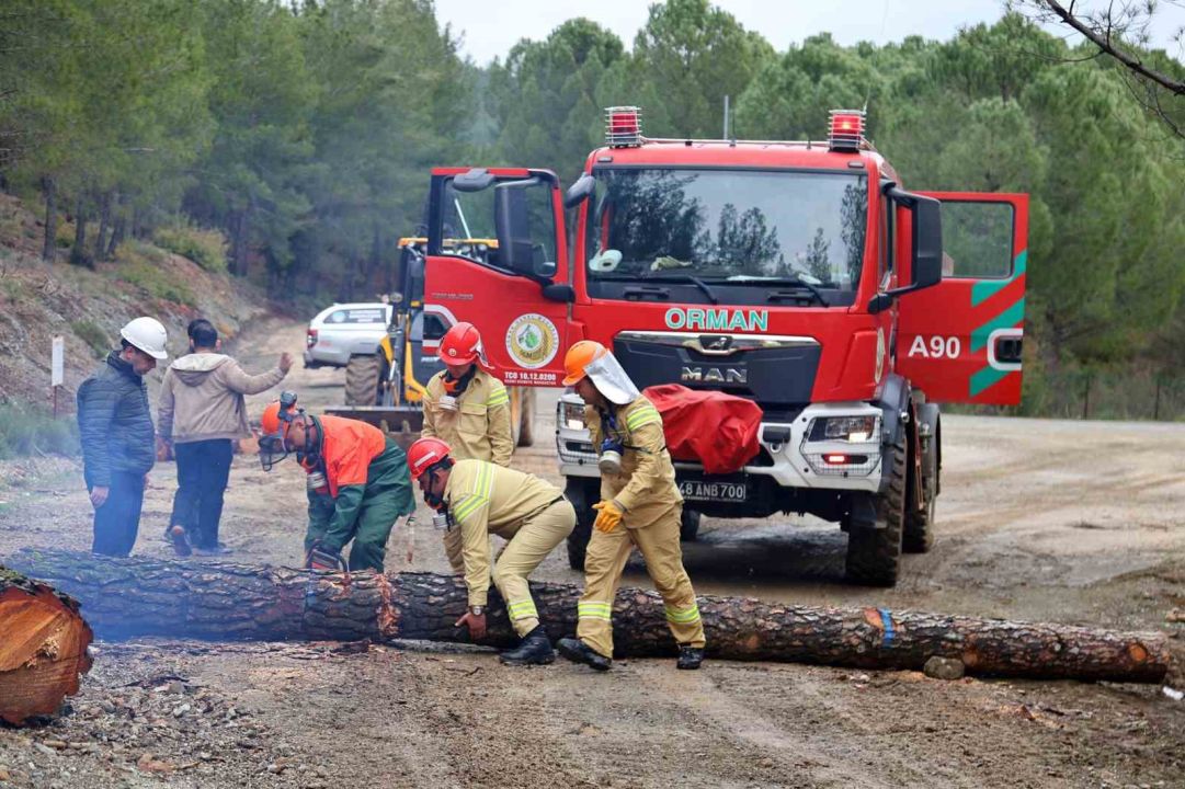 Ateş savaşçılarının zorlu yarışları başladı