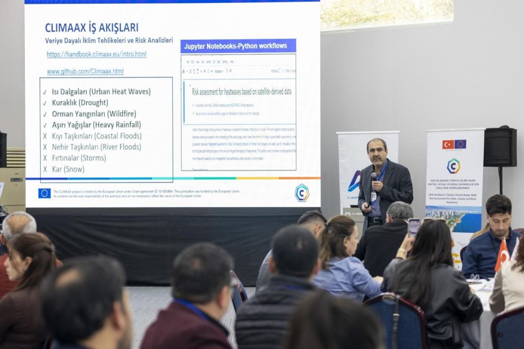 Mersin’de iklim riskleri çalıştayda ele alındı