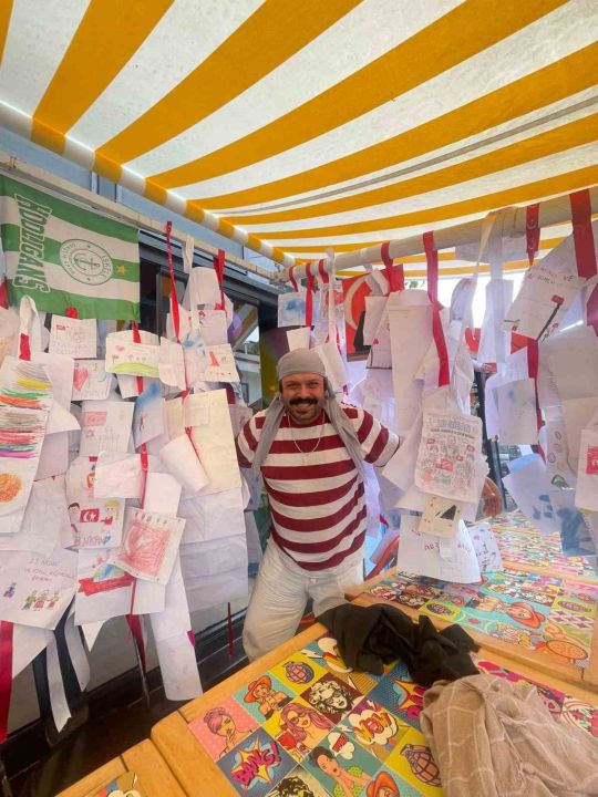 10 yıllık iyilik geleneği: "Atatürk’ünü çiz, pizzanı al"