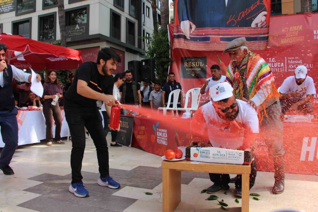 En acı yarışmada altın için mücadele ettiler
