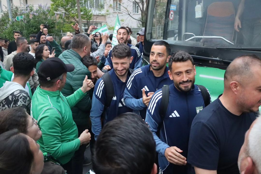 Muğlaspor'a coşkulu karşılama