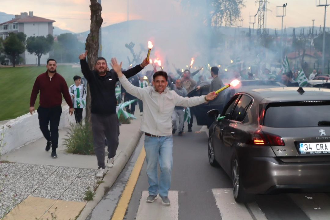 Muğlaspor'a coşkulu karşılama