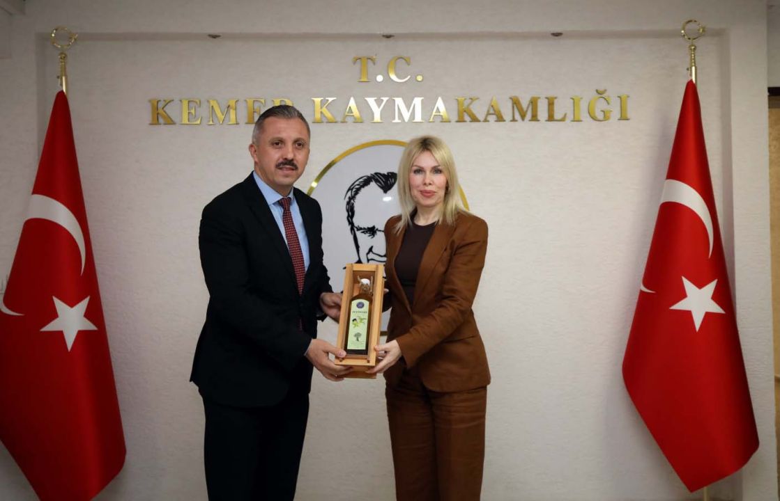 Kemer'e Rektör Özkan ziyareti