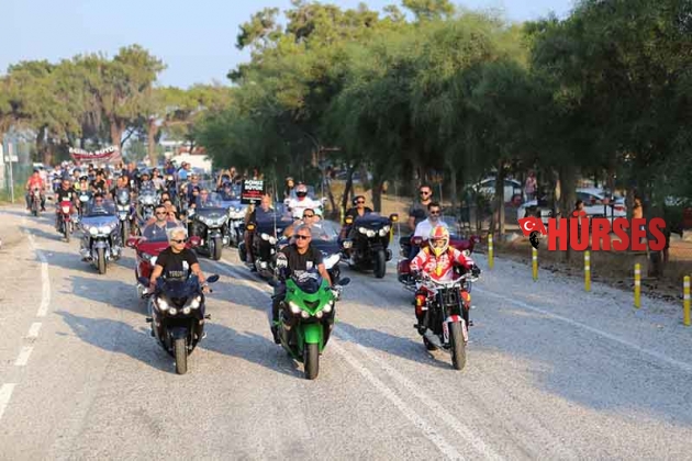 MOTORLARIYLA TERÖRÜ LANETLEDİLER