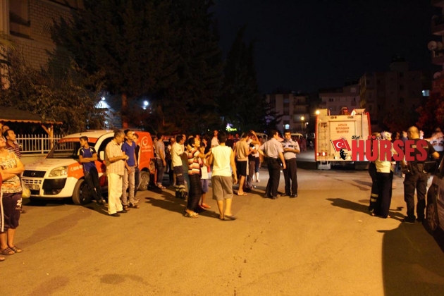 MANGAL YÜZÜNDEN EVİ YANDI