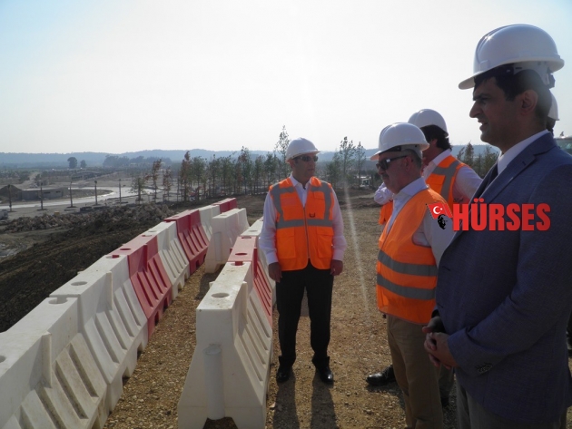 TÜRKER EXPO ALANINI İNCELEDİ