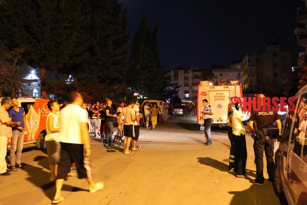 MANGAL YÜZÜNDEN EVİ YANDI