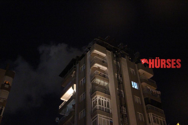 MANGAL YÜZÜNDEN EVİ YANDI