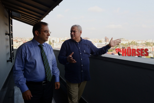 VALİ TÜRKER ‘ANTALYA KÜLTÜR SANAT’I GEZDİ