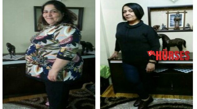 1 YILDA 84 KİLO VERDİ