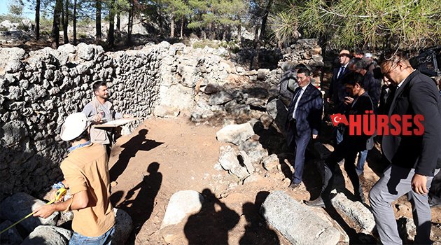 2 BİN YILLIK ANTİK KÖY'DE KAZI ÇALIŞMALARI BAŞLADI