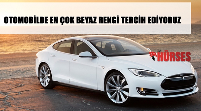 Otomobilde en çok beyaz renk tercih ediliyor