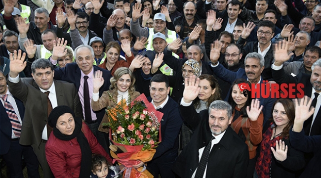 Tütüncü'ye personelinden sürpriz