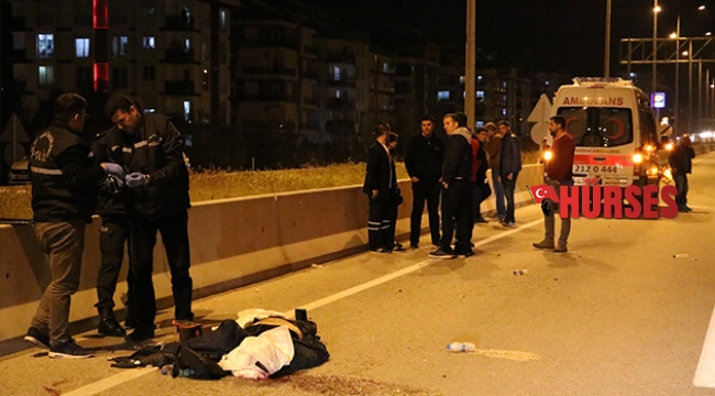 Ambulansın çarptığı  öğretmen öldü